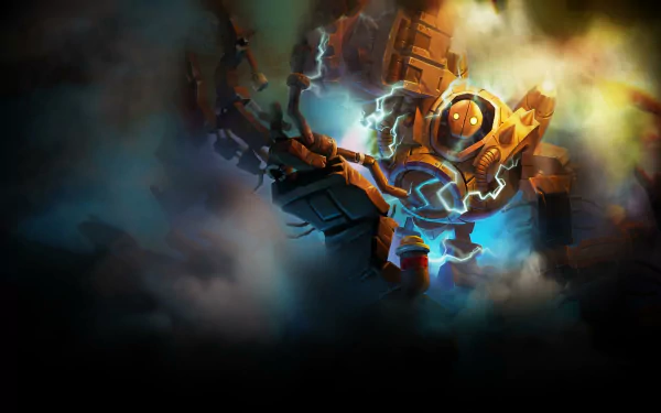 Blitzcrank (League Of Legends) video game League Of Legends HD Desktop Wallpaper | Background Image