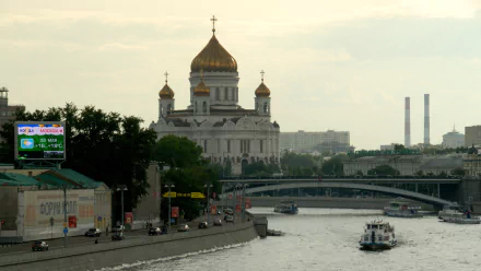 religious Cathedral of Christ the Saviour HD Desktop Wallpaper | Background Image