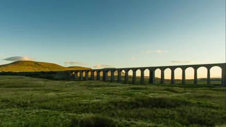 man made Ribblehead Viaduct HD Desktop Wallpaper | Background Image