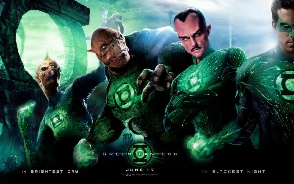 Movie Green Lantern Tomar-Re Sinestro Kilowog HD Wallpaper | Background Image