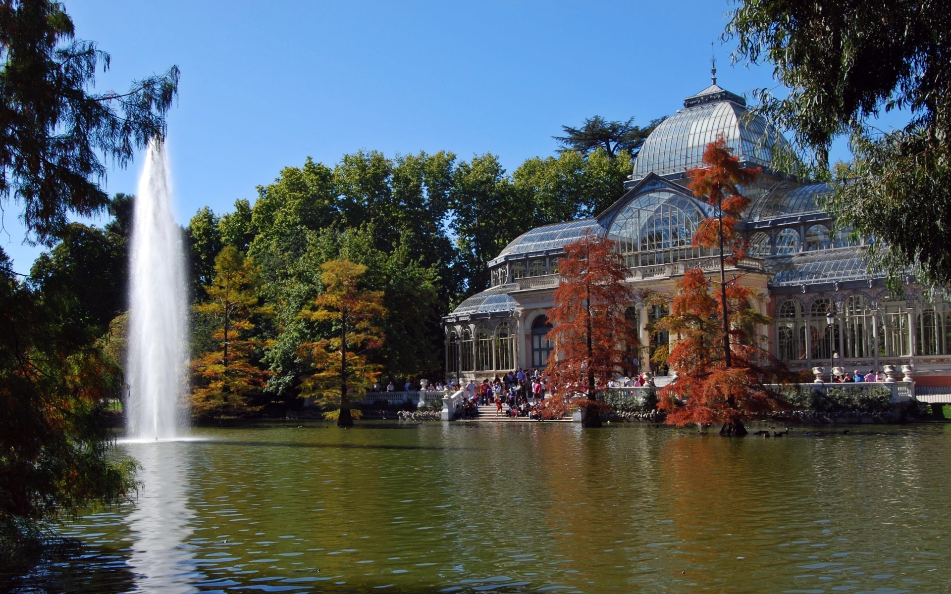 Palacio de Cristal HD Wallpaper