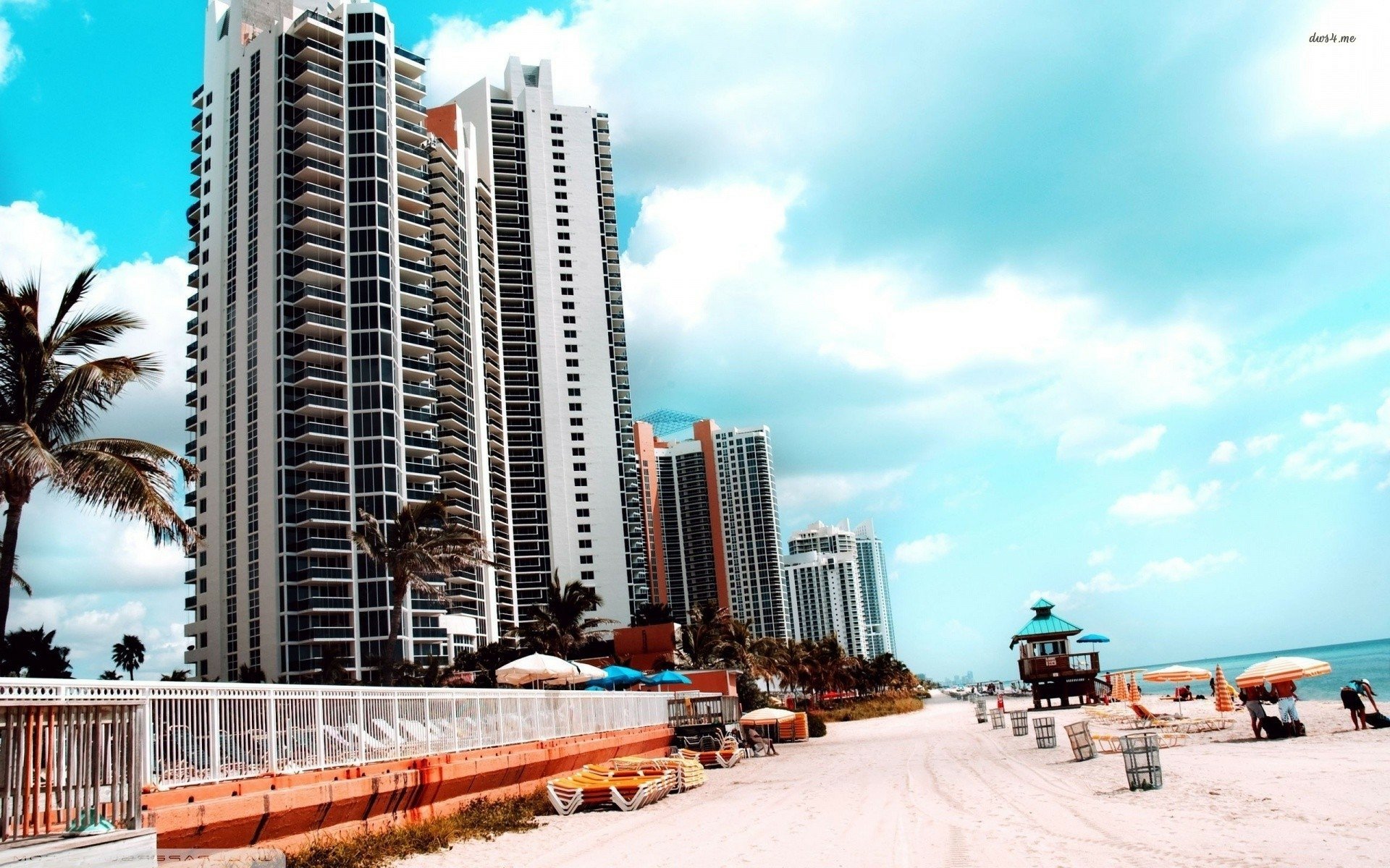 Download Man Made Miami HD Wallpaper