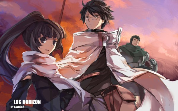 Anime Log Horizon Shiroe Akatsuki Naotsugu Fond d'écran HD | Image