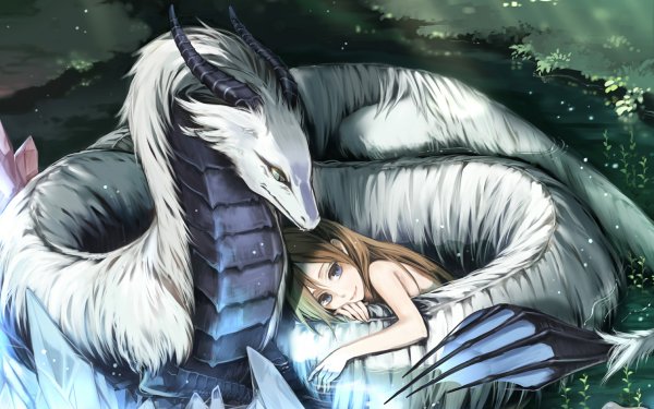 Fantasy Dragon Water Blue Eyes HD Wallpaper | Background Image