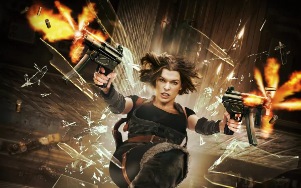 Milla Jovovich Alice (Resident Evil) movie Resident Evil: Afterlife HD Desktop Wallpaper | Background Image