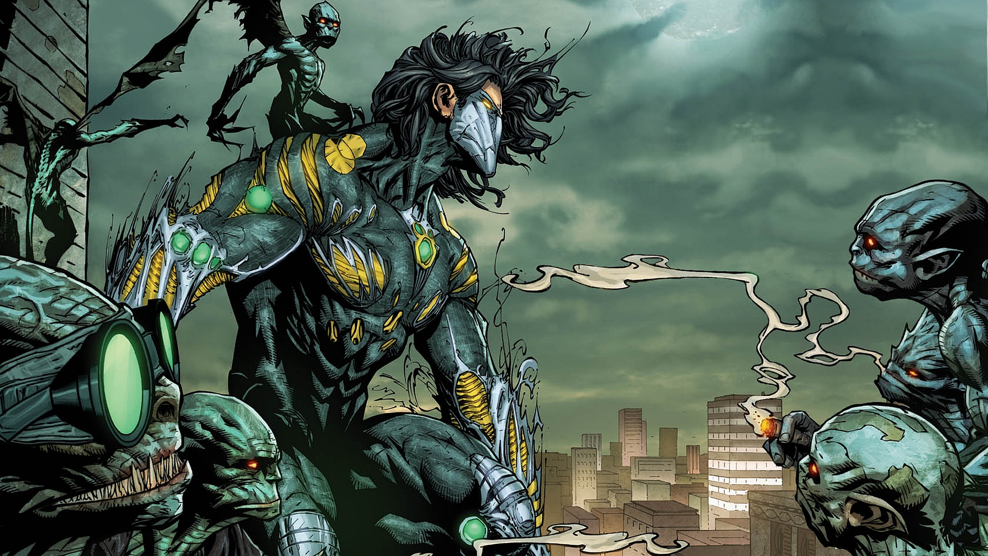 Comics The Darkness HD Wallpaper | Background Image