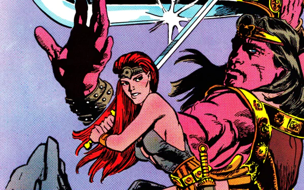 Comic Red Sonja HD Desktop Wallpaper | Background Image