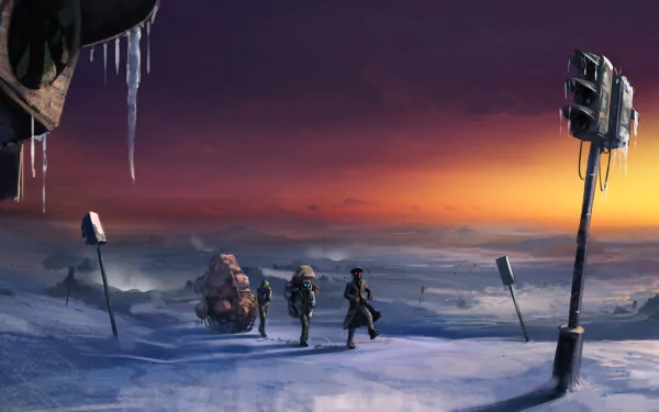 Comic Romantically Apocalyptic HD Desktop Wallpaper | Background Image