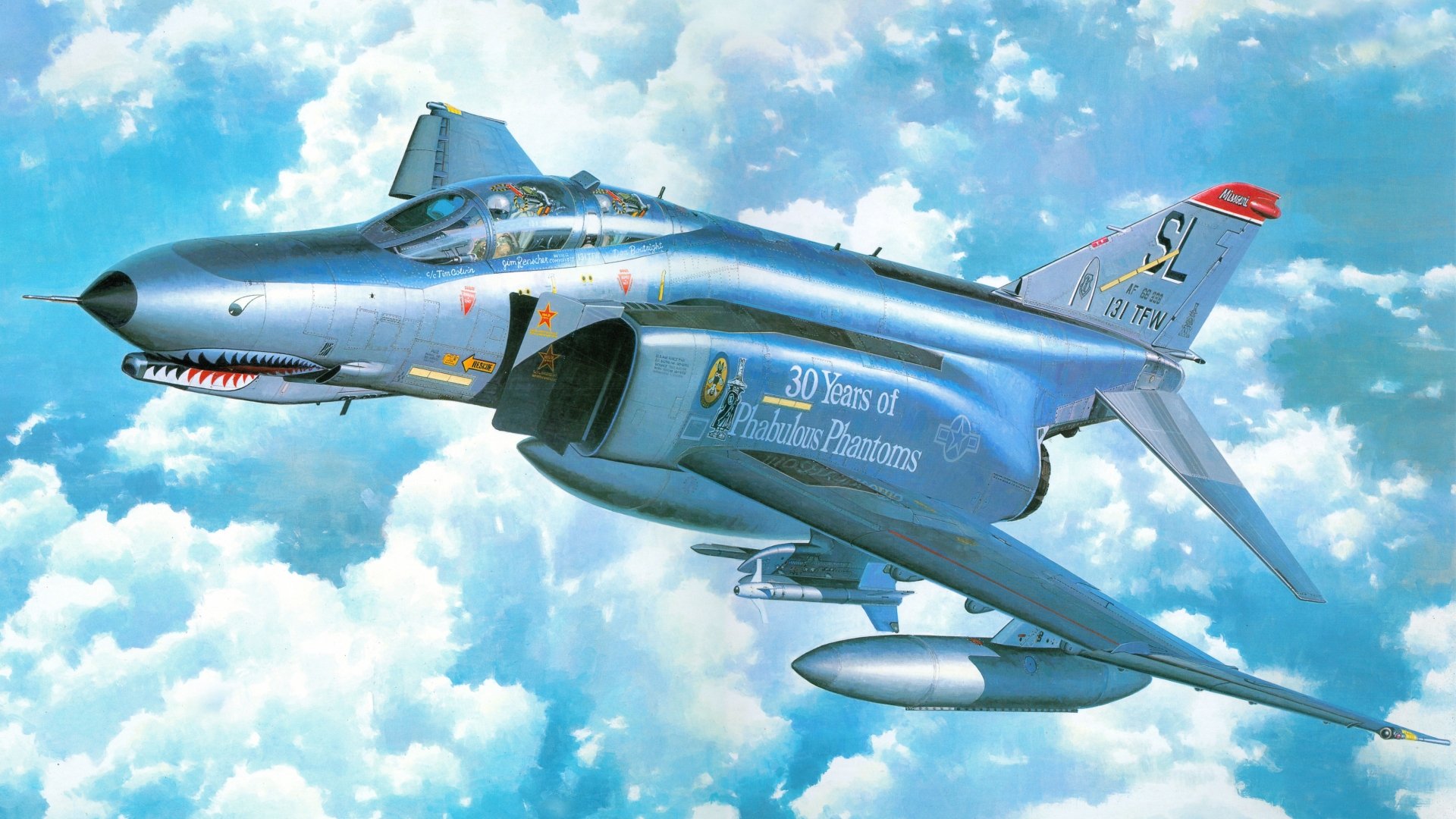 Download Military Mcdonnell Douglas F-4 Phantom II McDonnell Douglas F-4 Phantom II  8k Ultra HD Wallpaper
