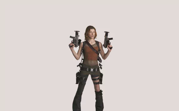 Alice (Resident Evil) Milla Jovovich movie Resident Evil: Apocalypse HD Desktop Wallpaper | Background Image