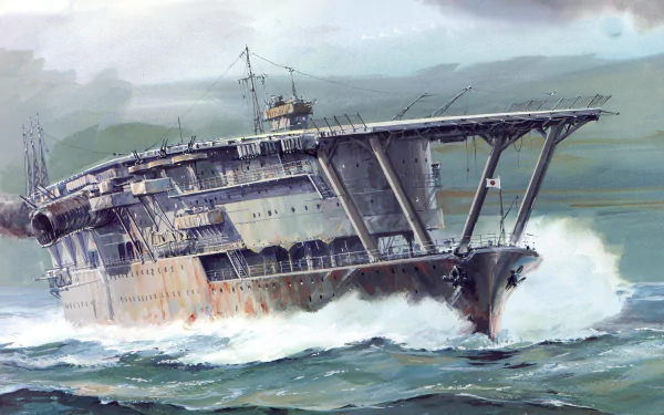  Japanese aircraft carrier Akagi