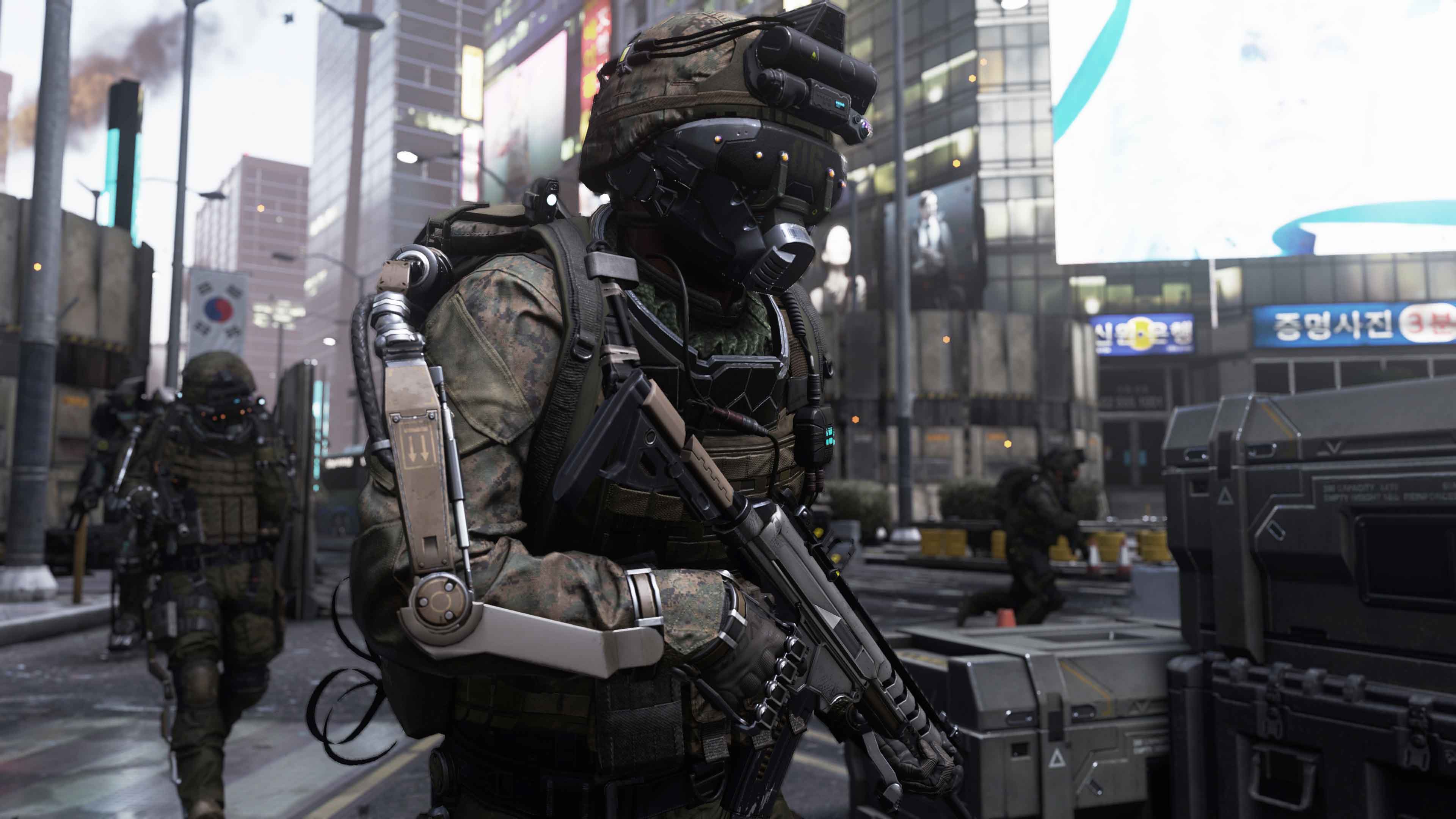 call of duty advanced warfare xbox one graphics