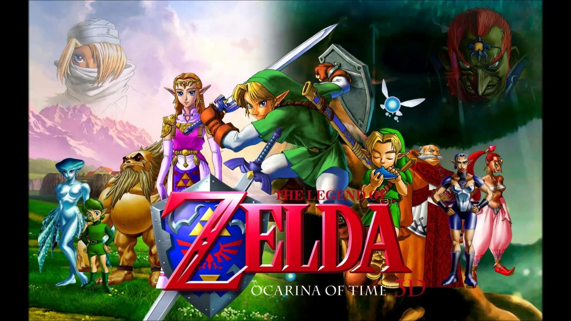 The Legend Of Zelda Ocarina Of Time Hd Wallpaper