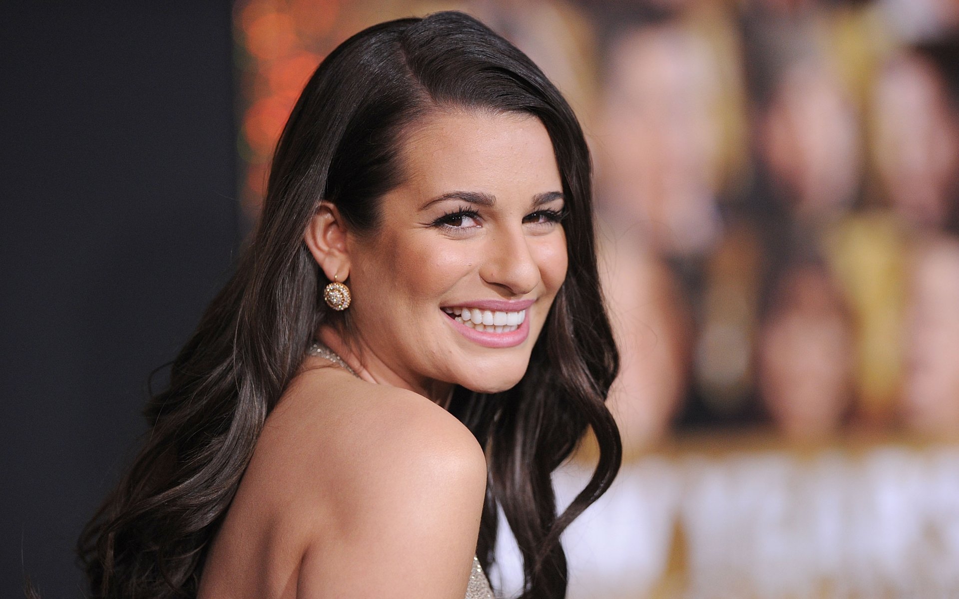 Download American Actress Celebrity Lea Michele HD Wallpaper