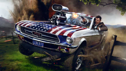 artistic Ronald Reagan: The Liberator HD Desktop Wallpaper | Background Image