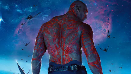 Drax The Destroyer Dave Bautista movie Guardians of the Galaxy HD Desktop Wallpaper | Background Image