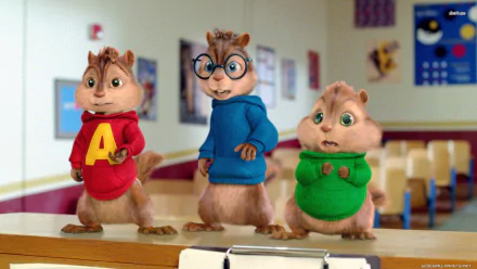movie Alvin and the Chipmunks HD Desktop Wallpaper | Background Image