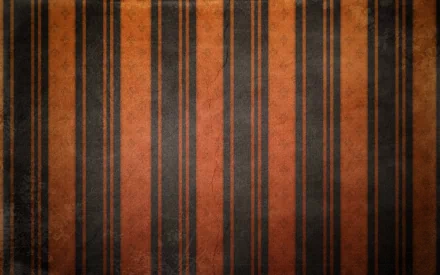 Abstract striped HD PC desktop wallpaper/background — vertical distressed orange and black stripes with subtle texture and vintage grunge edges.