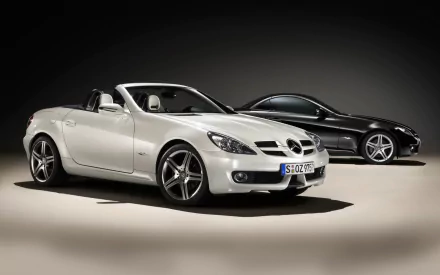 Mercedes vehicle Mercedes-Benz SLK-Class HD Desktop Wallpaper | Background Image