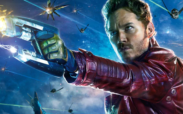 Chris Pratt Peter Quill movie Guardians of the Galaxy HD Desktop Wallpaper | Background Image