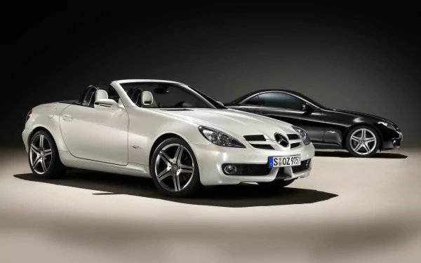 Mercedes vehicle Mercedes-Benz SLK-Class HD Desktop Wallpaper | Background Image