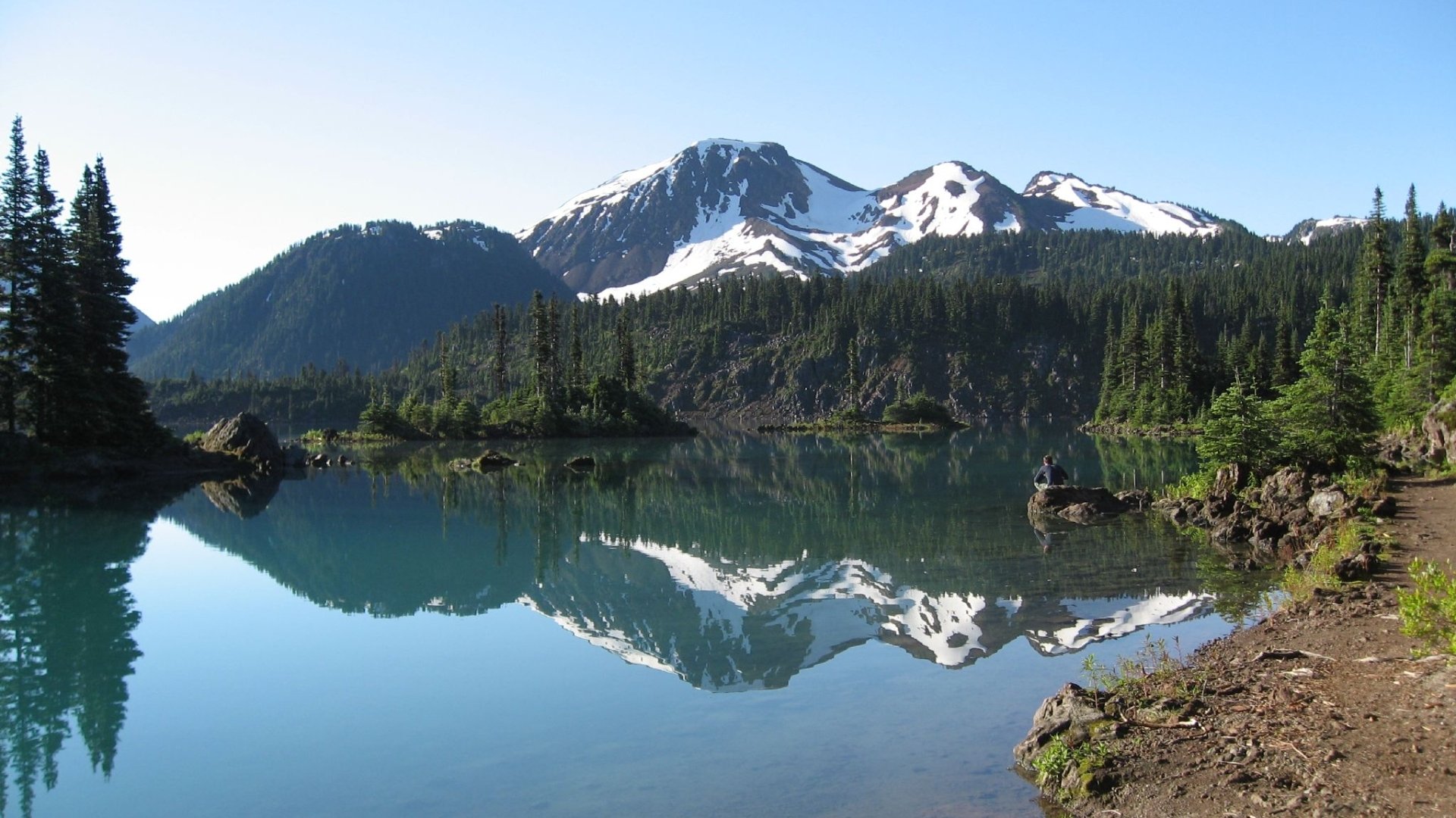 Download Nature Garibaldi Lake HD Wallpaper