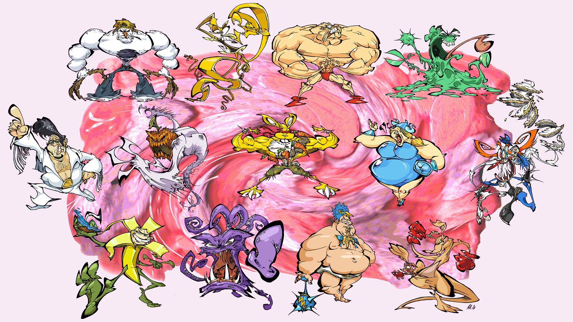 Download Video Game Clayfighter HD Wallpaper by BrendanCorris