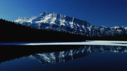 nature two jack lake HD Desktop Wallpaper | Background Image