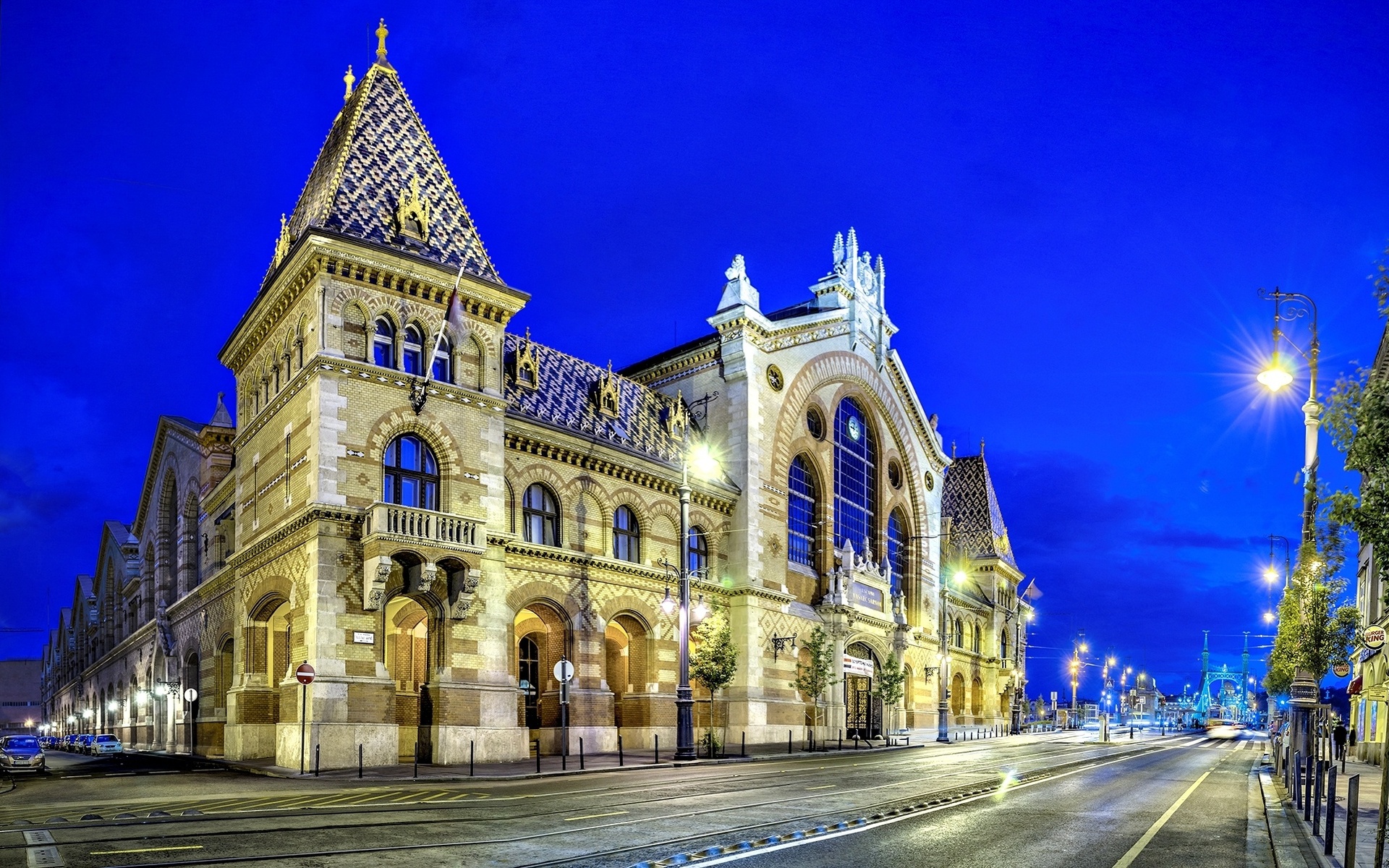 Great Market Hall in Budapest, Hungary