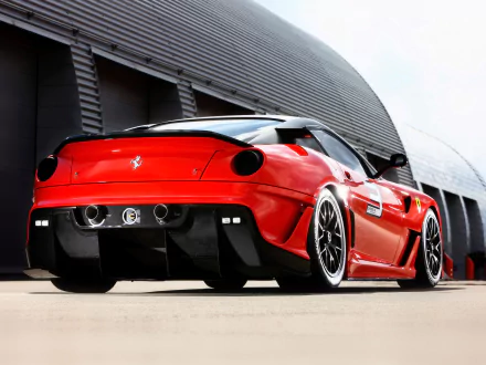 Ferrari vehicle 2009 Ferrari 599XX HD Desktop Wallpaper | Background Image