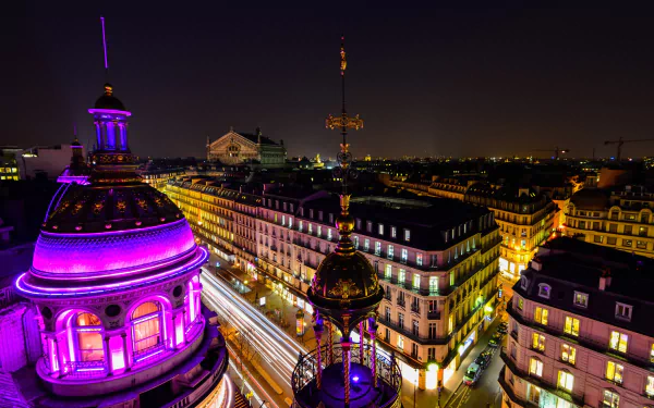 man made Paris HD Desktop Wallpaper | Background Image