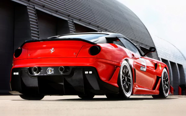 Ferrari vehicle 2009 Ferrari 599XX HD Desktop Wallpaper | Background Image