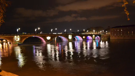 man made Pont Neuf, Toulouse HD Desktop Wallpaper | Background Image