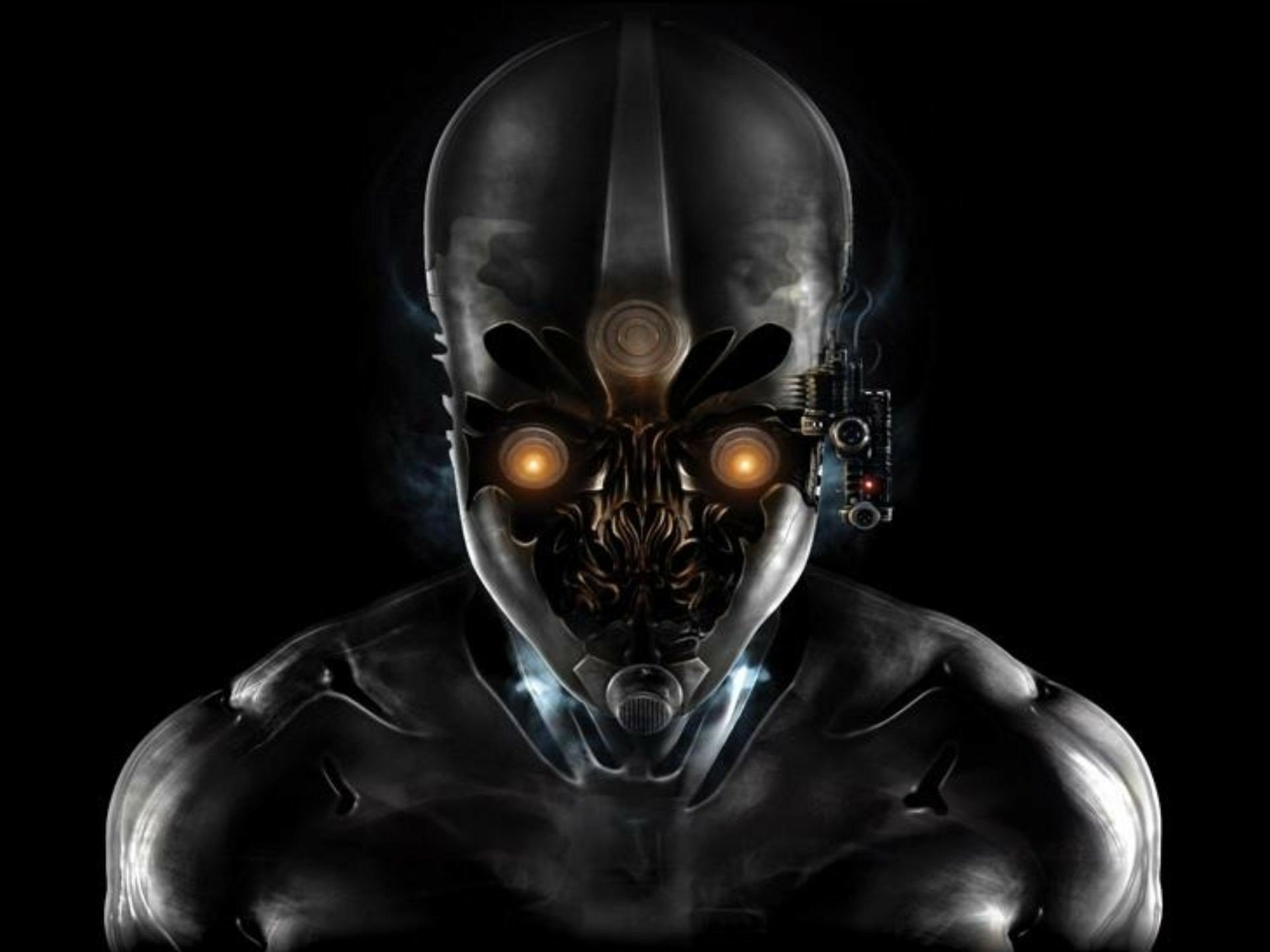 Download Sci Fi Cyborg HD Wallpaper