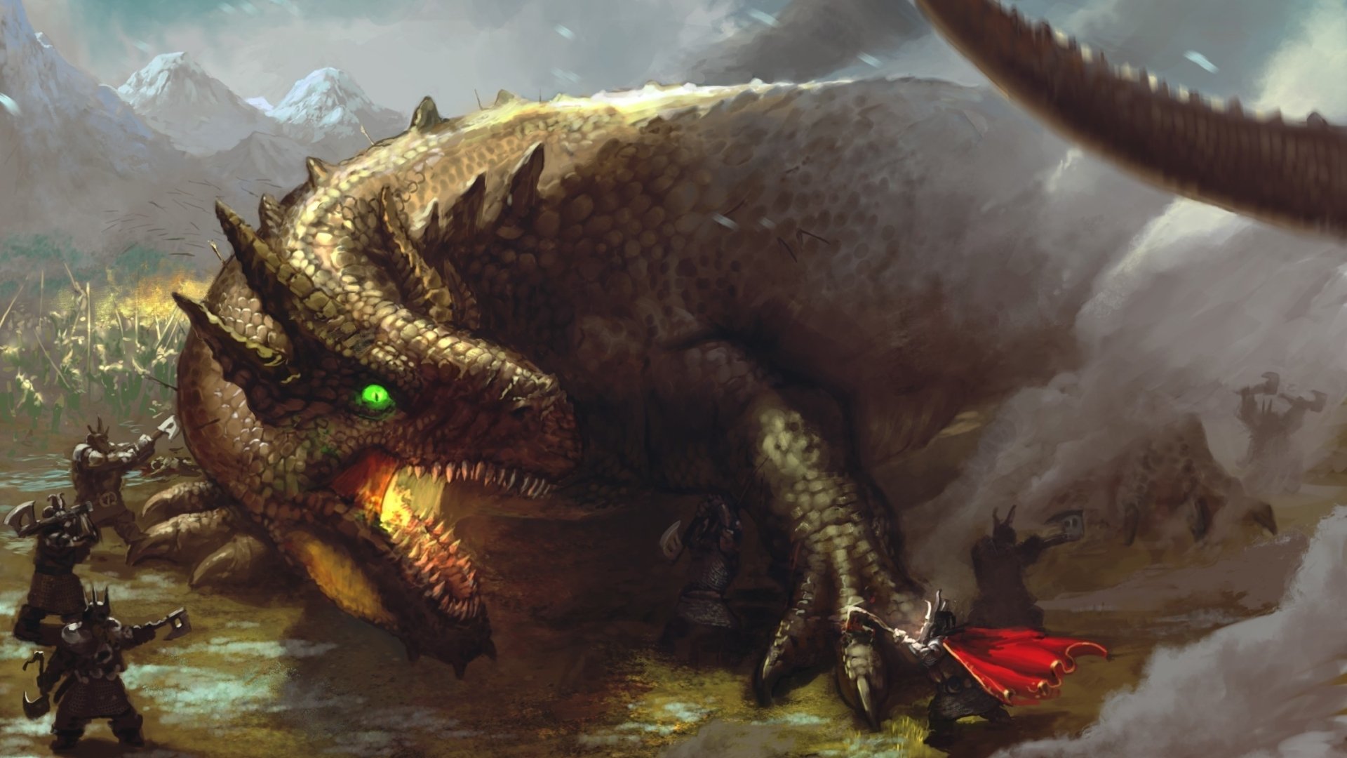 Download Fantasy Dragon HD Wallpaper by Viking-Heart