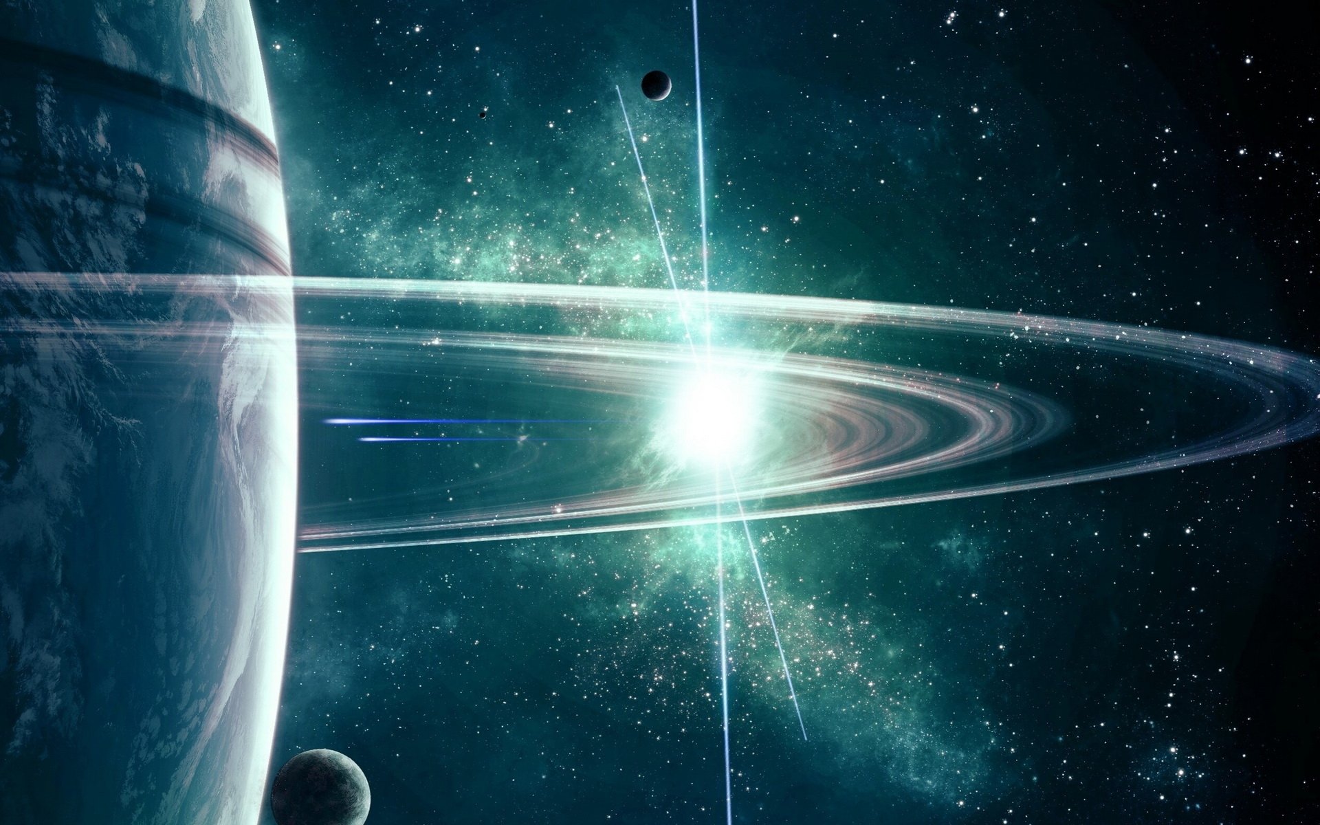 Download Sci Fi Planetary Ring HD Wallpaper | 1920x1200 | Wallpaper Abyss