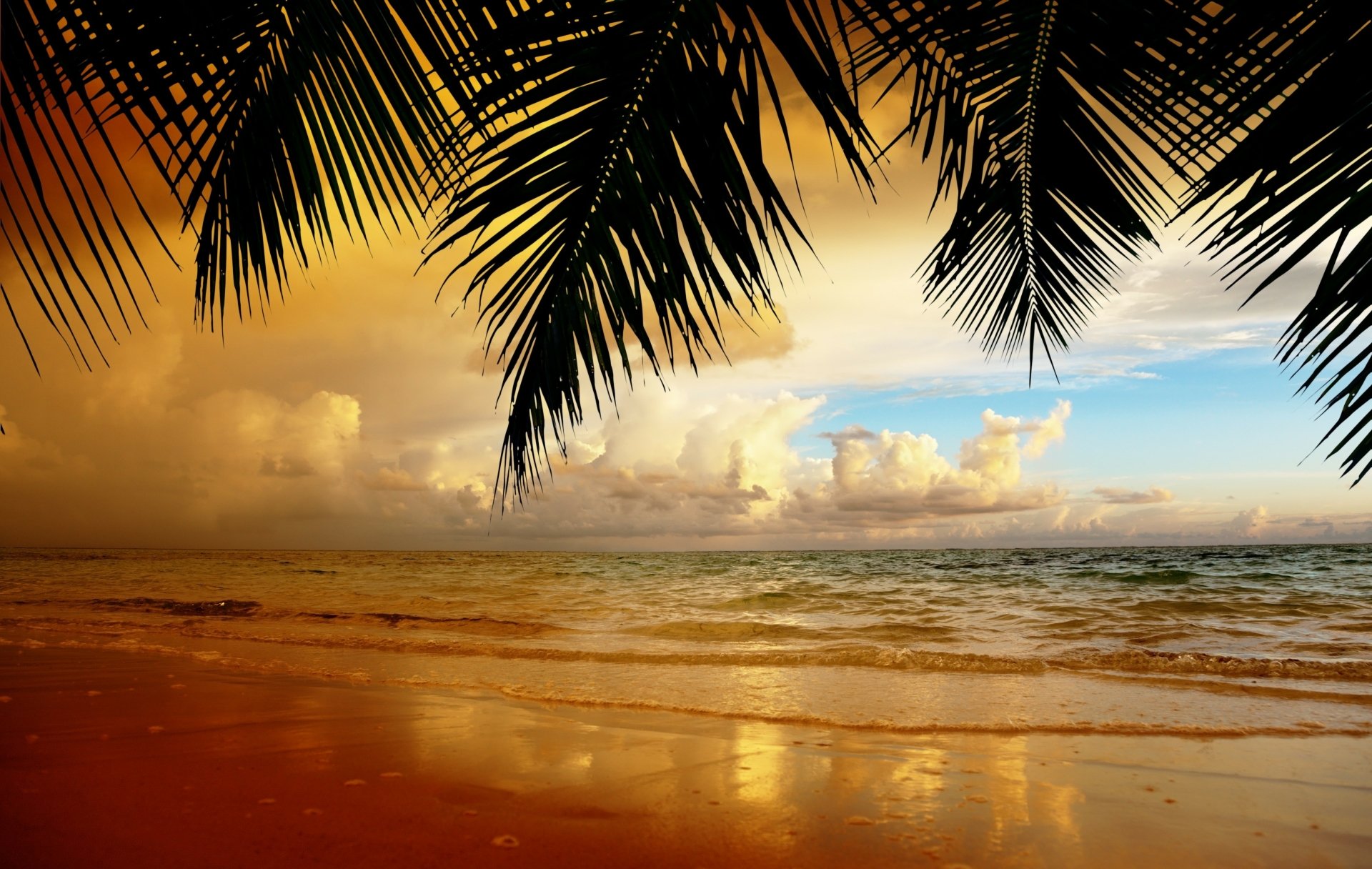 Serene Sunset Over Sea - 4K Ultra HD Wallpaper | 4500x2850 | Wallpaper ...