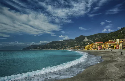 Italy Liguria man made Varigotti HD Desktop Wallpaper | Background Image