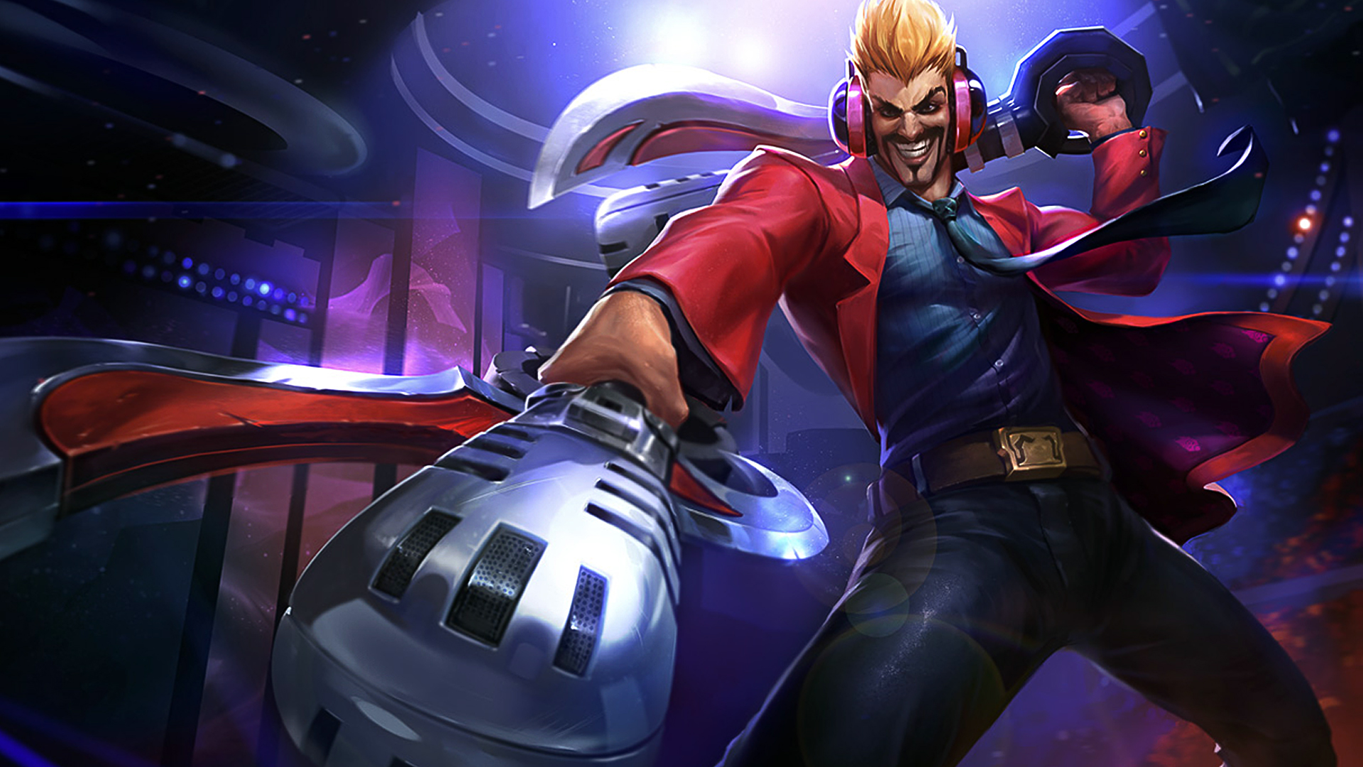 Soul Fighter Draven LoL Skin Splash Art 4K Wallpaper iPhone HD