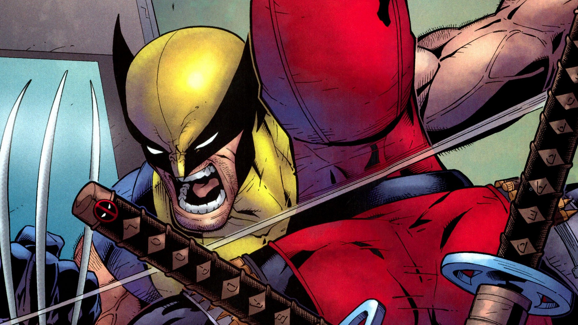 Comics X-Men Origins: Wolverine vs Deadpool HD Wallpaper | Background Image