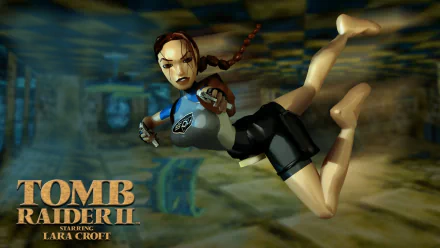 video game Tomb Raider II HD Desktop Wallpaper | Background Image