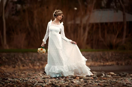dress woman bride HD Desktop Wallpaper | Background Image