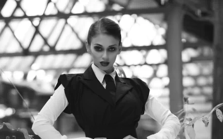 Irish model Celebrity Georgia Salpa HD Desktop Wallpaper | Background Image