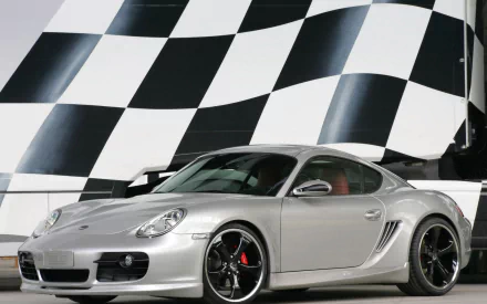 silver car car Porsche vehicle Porsche Cayman HD Desktop Wallpaper | Background Image