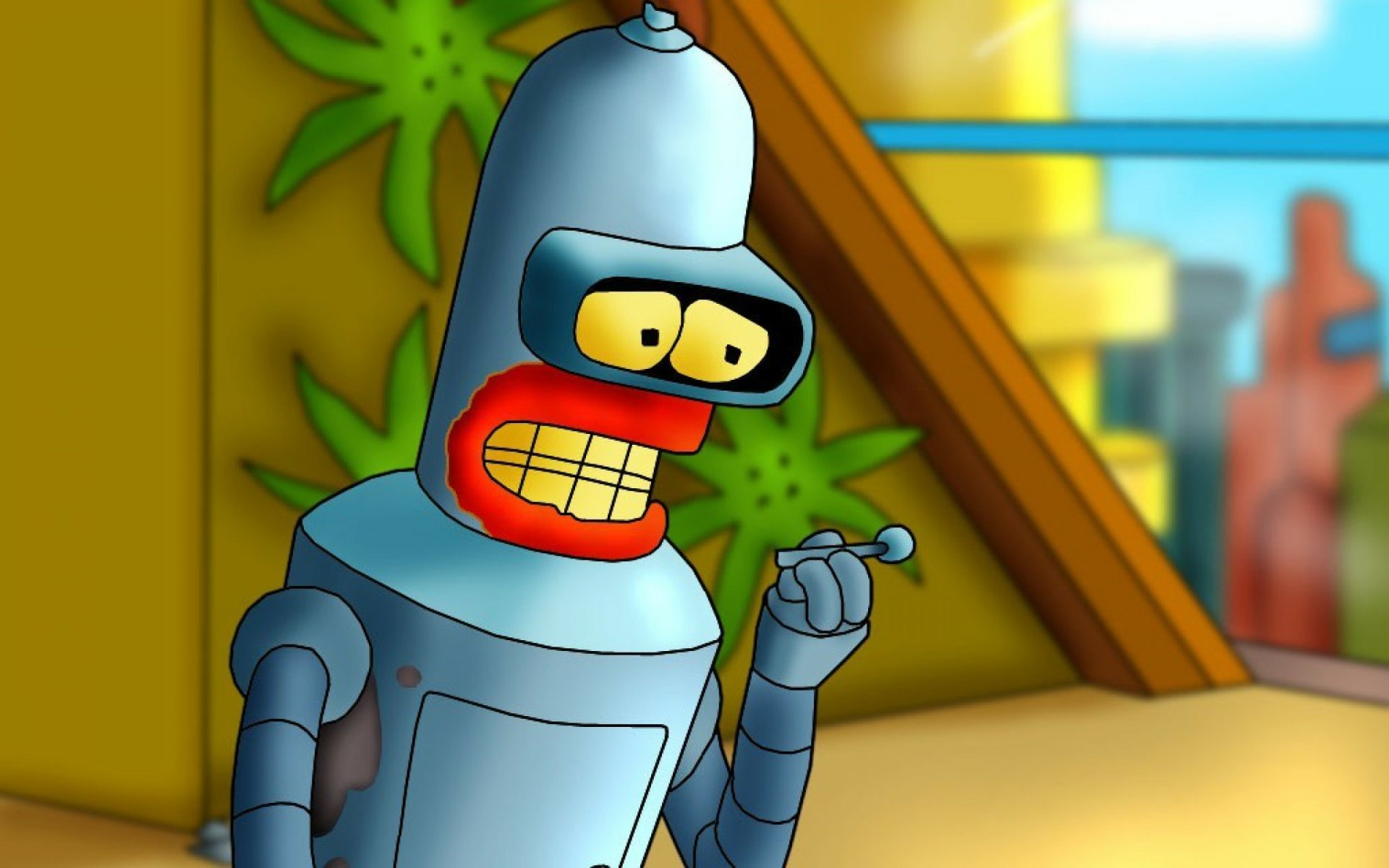 Download TV Show Futurama Bender (Futurama) HD Wallpaper