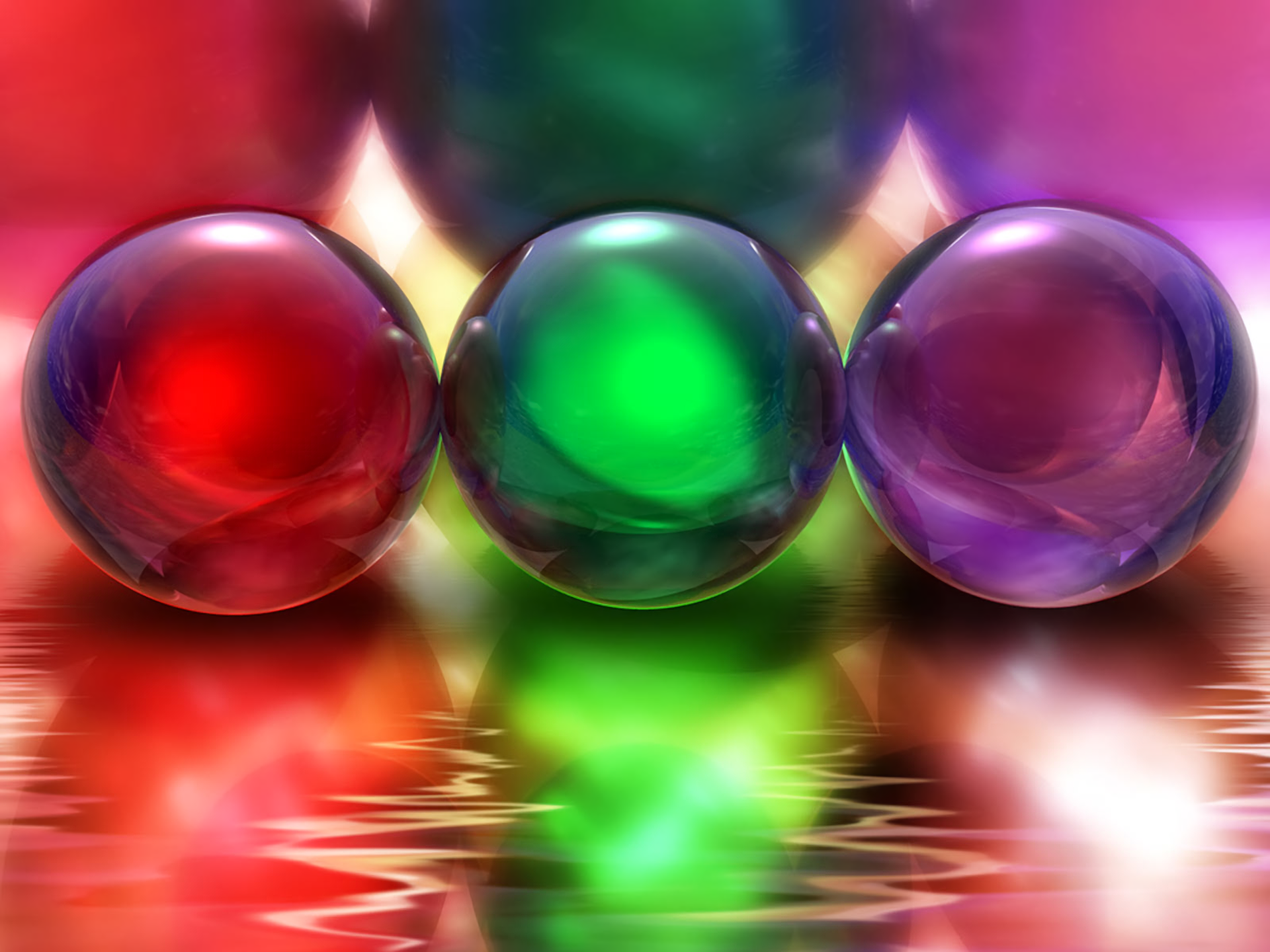Download Artistic Marble Ball HD Wallpaper