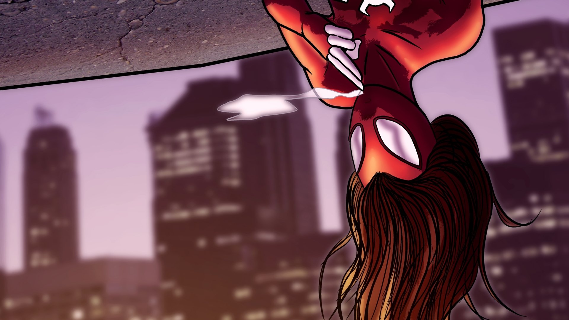 Download Brown Hair Long Hair Carnage (Marvel Comics) Comic Carnage HD Wallpaper