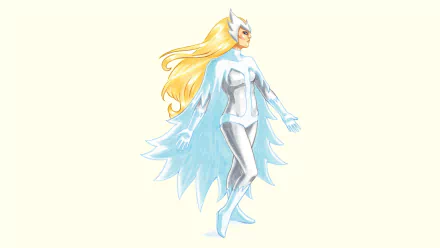 Comic Snowbird HD Desktop Wallpaper | Background Image