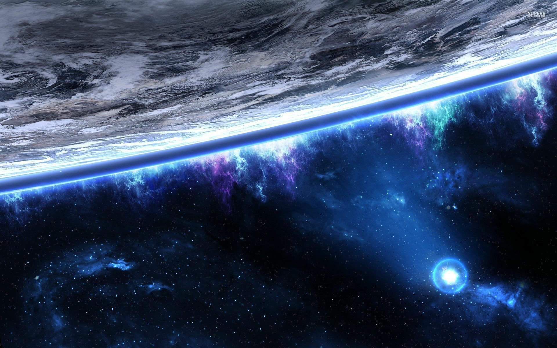Download Planet Sci Fi Planetscape HD Wallpaper