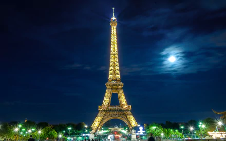 man made Eiffel Tower HD Desktop Wallpaper | Background Image